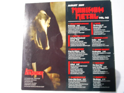 METAL HAMMER CD  KILLSWITCH ENGAGE DEVILDRIVER PARSIFAL AHAB TORMENT SWASHBUCKLE