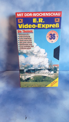 E.R.  Video - Expreß  Ausgabe  36     VHS Video  Eisenbahn