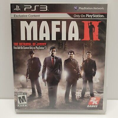 Mafia II 2 Sony PlayStation 3 PS3 Game Complete CIB Tested w/ Map  710425374074