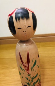 muñeca japonesa madera