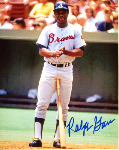 Ralph Garr   Autographed 8x10  Atlanta Braves  Free Shipping   #6 - Picture 1 of 2