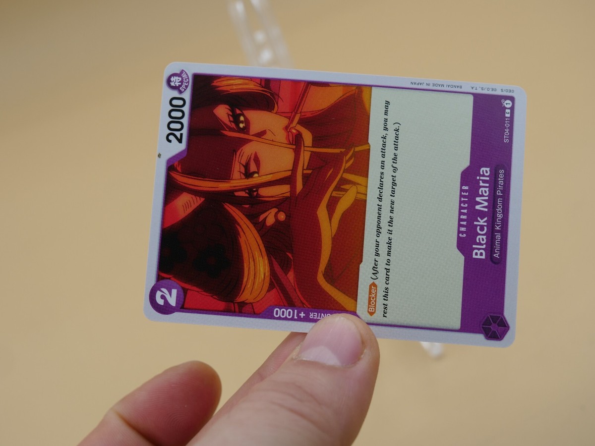 Black Maria - ST04-011 - Common - Near Mint - One Piece TCG | eBay