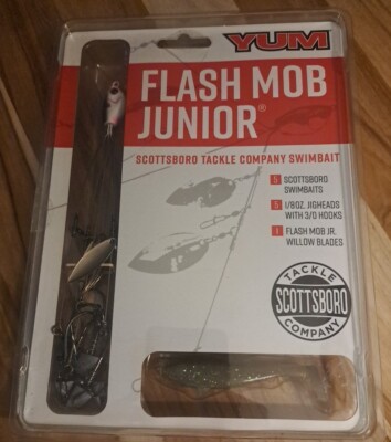 Yum YSTS3KIT5-801 Scottsboro Sexy Shad Flash Mob Junior Umbrella Bass Fishing 