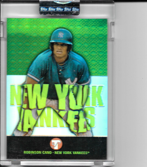 2003 Topps Pristine Robinson Cano Rookie Refractor 474/499 #180 Uncirculated