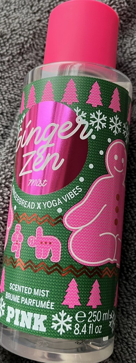 NEW VICTORIA'S SECRET PINK *GINGER ZEN* SCENTED BODY MIST