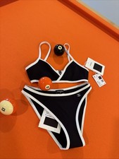 Chanel Coco Beach 26 Matthieu Bikini Set Blac...