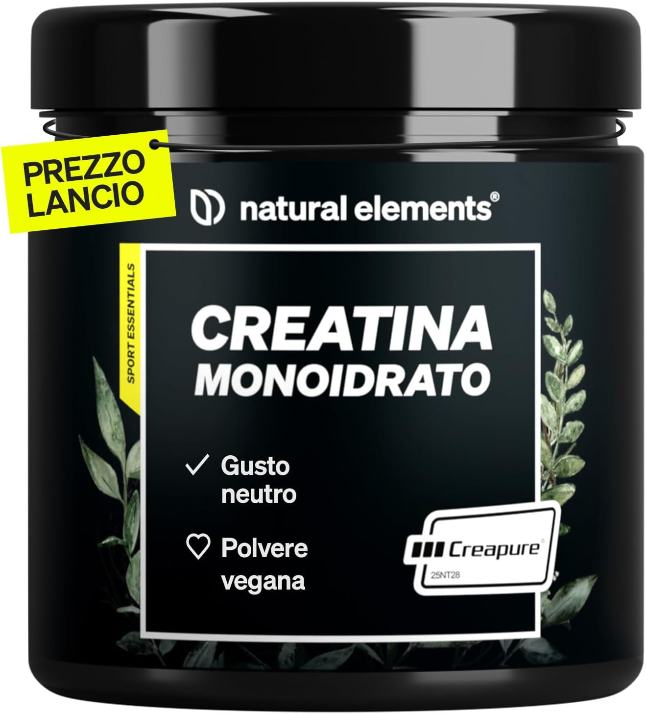 Creatina Creapure® Originale 500g | Polvere Pura 147 Dosi Palestra