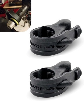 Motorcycle Cruise Control Grip 2PCS Universal Throttle Assist Rocker Black