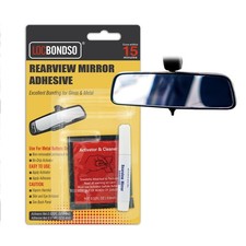 Locbondso Strong Hold Rearview Mirror Adhesive Repair Kit Fast-curing Clear