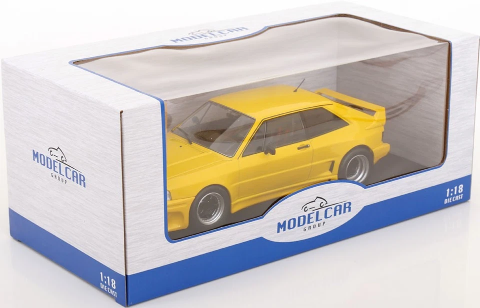 1:18 MCG VW ScIrocco Rieger GTO yellow - Bild 3 von 3