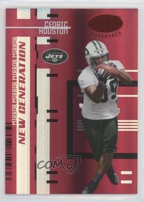 2005 Leaf Certified Materials Mirror Red /100 Cedric Houston #185 Rookie RC 3c7