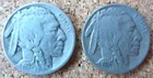 Two Buffalo Nickels – 1935-D, 1936-S