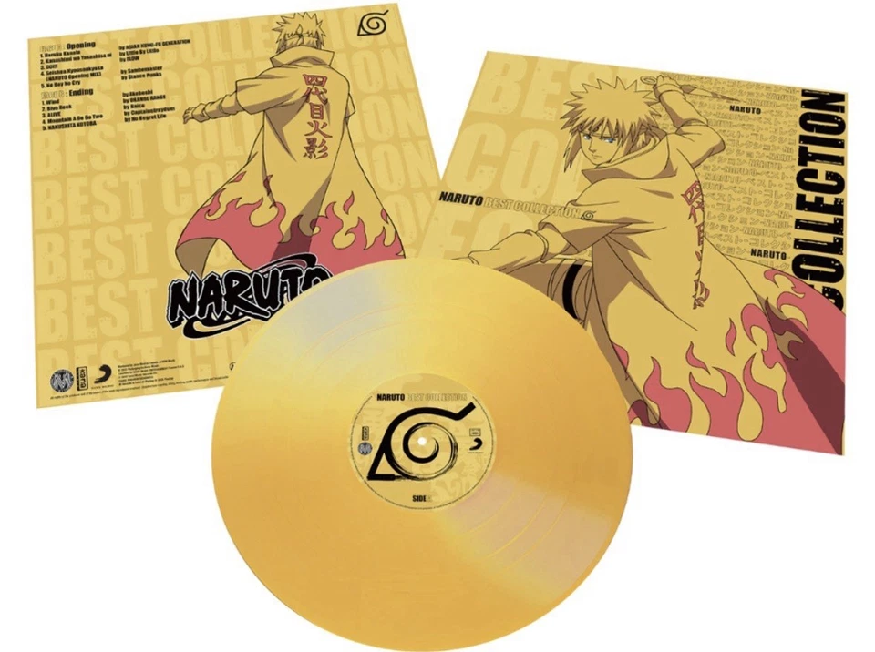 Naruto Best Collection Vinyl LP / Schallplatte- Yellow Minato 1/500 Limited - Bild 1 von 1