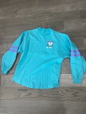 Walt Disney World Disney  by Spirit Jersey Teal and Purple Long Sleeve Shirt