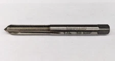 Kromhard 1/4"-32 NEF Spiral Point Bottoming Tap GH3 2 Flutes HSS UK - Bottom