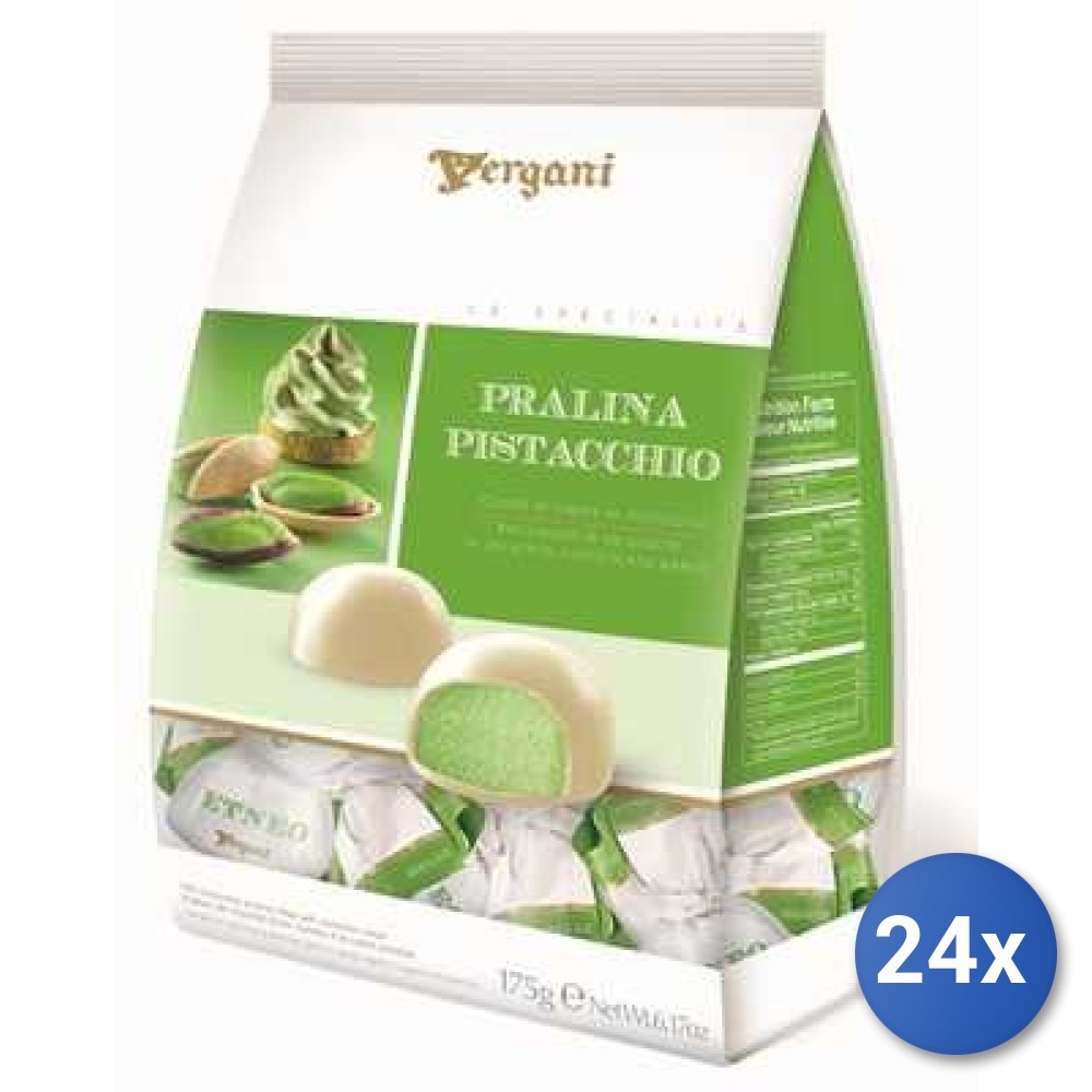 24x Multipack Vergani Pistachio Pralines 6.17 Oz