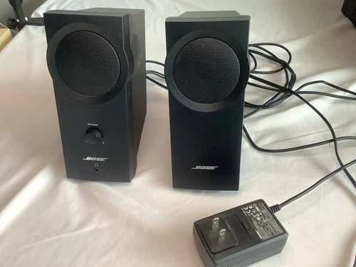 Bose Companion 2 Multimedia Speaker System Tested And Works Perfectly 