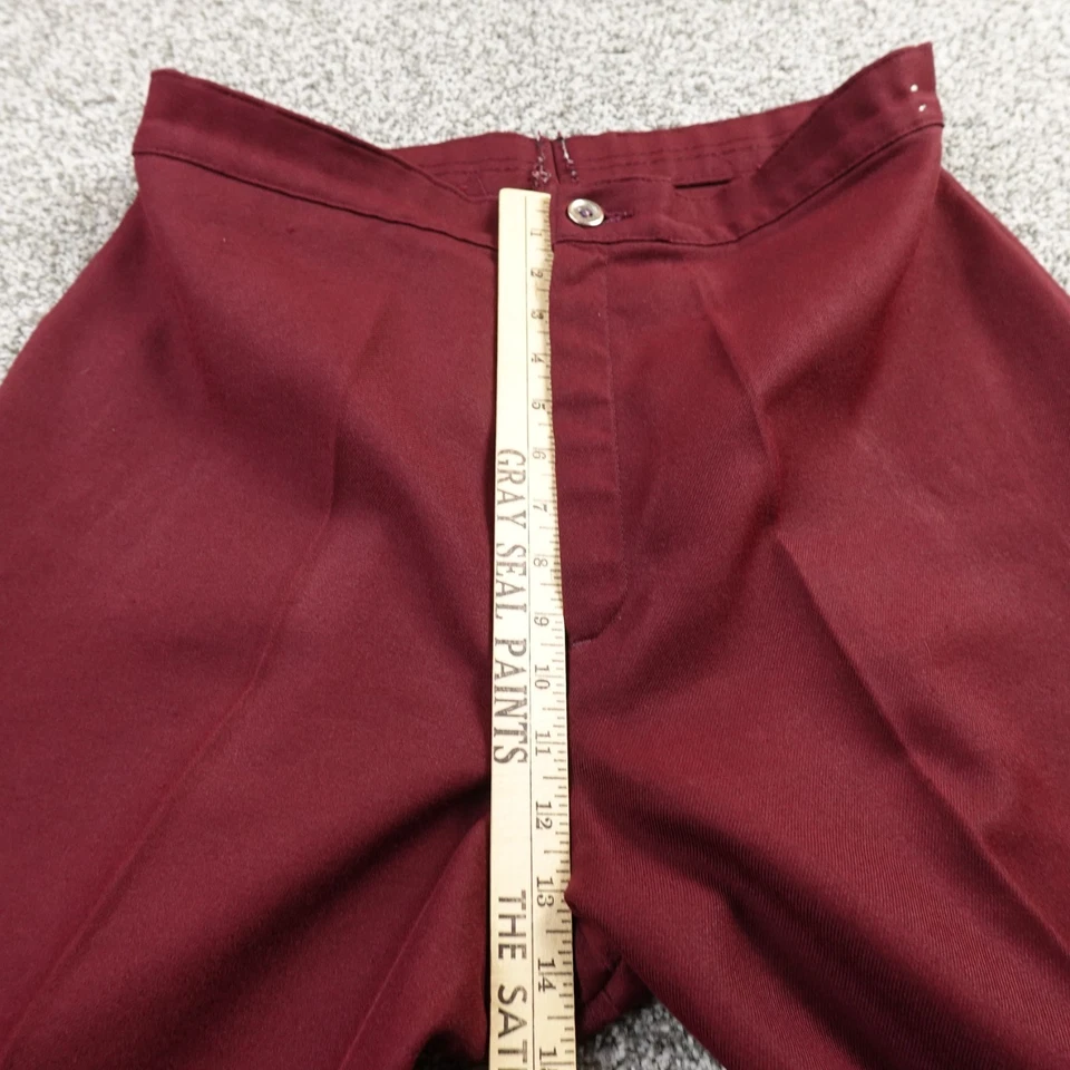 VTG Levis Pants Mens 34X30 Red Purple Slacks Chino Dress Trousers Stretch Flex - Image 4 of 4