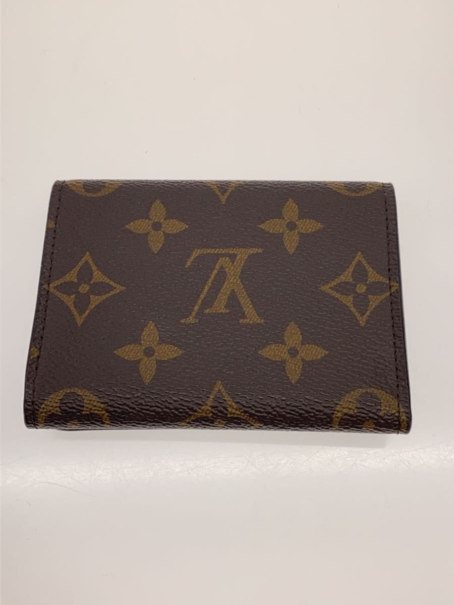 LOUIS VUITTON Envelope Carte de Visite Monogram Canvas PVC Brown Women's thumbnail 2