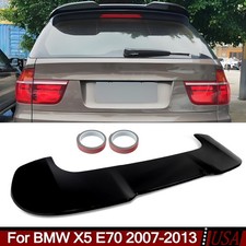 Glossy Black Rear Upper Roof Spoiler Wing Lip For 2007-2013 Bmw X5 E70 Xdrive50i