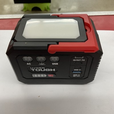 Hyper Tough 150-Watt Power Inverter 3 USB A & C Ports Work Light (Tool Only)