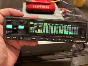 Alpine ERA-G320 Sound Field Processor DSP Equalizer Complete Tested Working Rare