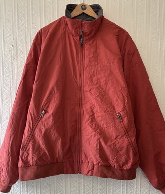 Herren LLBean Bomberjacke / XXL / Windbreaker / Fleece gefüttert