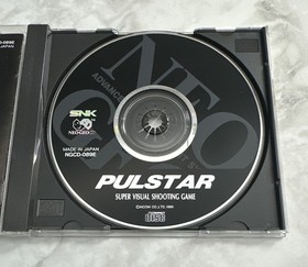 Pulstar - SNK Neo Geo CD US English Version - Complete CIB Tested Working!