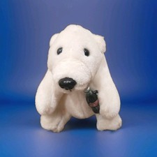Coca-Cola POLAR BEAR Plush Collectible With Coca Cola Bottle 1993 Vintage