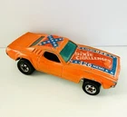 Hot Wheels Blackwall 1981 Dixie Challenger w/ Roof Tampo On Roof Old Mopar Car