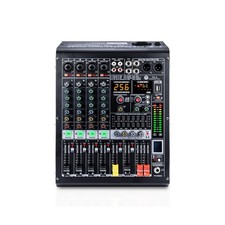 W IN-MIX 4 Channel Professional Audio Mixer with MP3 Player and Bluetooth U d...