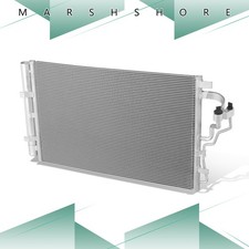 Fit 2014-2015 Hyundai Elantra GT OE Style Silver Aluminum Front A/C AC Condenser