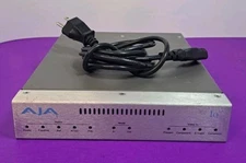 AJA Io LA External Video Capture Device 10-bit Analog Uncompressed Breakout Box