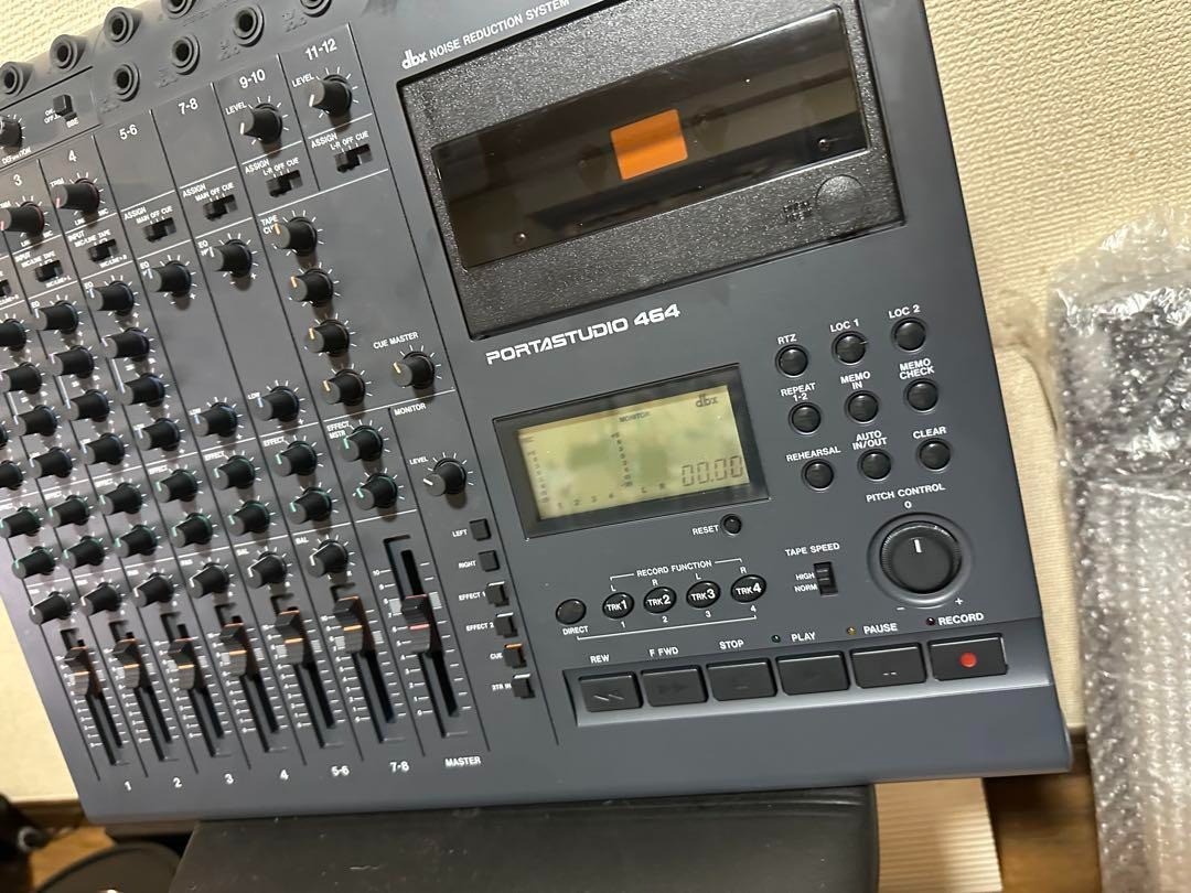 Tascam Portastudio 464 4-Track Cassette Recorder Good