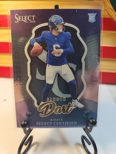 2025 Panini Select - Select Certified Rookies Jaxson Dart #17 (RC) NY Giants