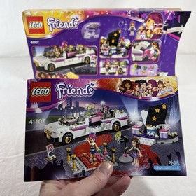 Lego Friends - 4107 - Pop Star Limousine - Popstar Limousine - Clean Parts