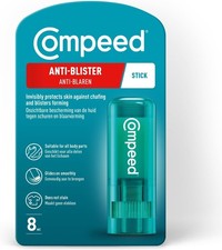 Image of Compeed Anti Blister Stick Reduces Rubbing Helps Prevent Blisters 8ml | UK