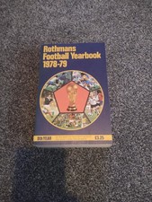 ROTHMANS FOOTBALL YEARBOOK 1978/79  SOFTBACK 9TH YEAR USED VERY GOOD CONDITION 