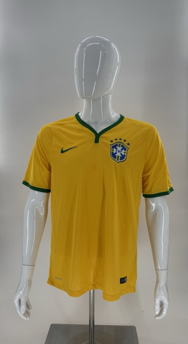 Nike Brazil CBF dri-fit home jersey 2014 world cup 575280-703