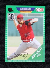 2021 Leaf Pro Set Baseball Blaster Green Sam Bachman #PS47 1i60
