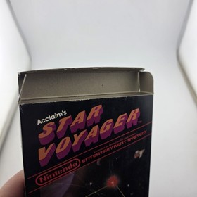 Star Voyager - Box Only - Nintendo Nes - Authentic (No Game)