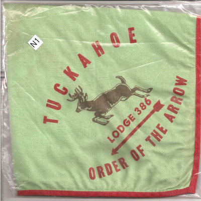 TUCKAHOE  LODGE 386  N1 NECKERCHIEF  PENNSYLVANIA  OA  BSA