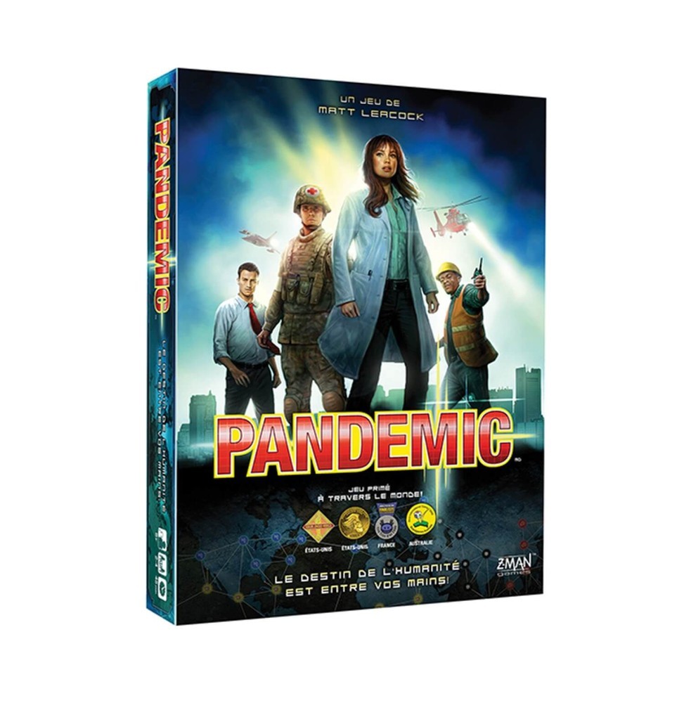 Pandemic Le Jeu pour vaincre les épidémies mondiales grâce à la stratégie