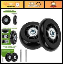 Heavy Duty Replacement Smooth Glide Caster Wheels for Pelican 1510 1560 Cases