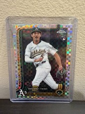 Jacob Wilson 2025 Topps Chrome Update Rookie Debut #USC150 X-Fractor Athletics