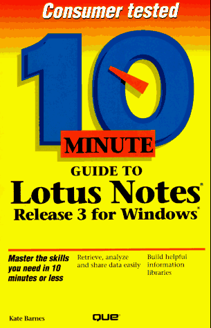 10 Minuten Anleitung zu Lotus Notes für Windows - Bild 1 von 1