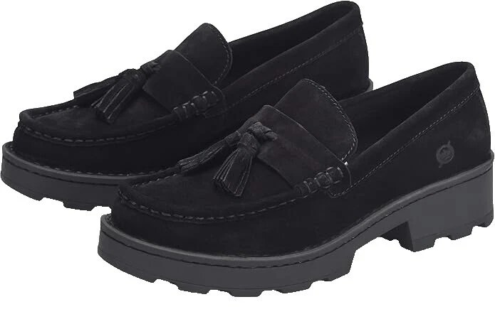 Zapatos de gamuza sólido Børn comodidad para De mujer