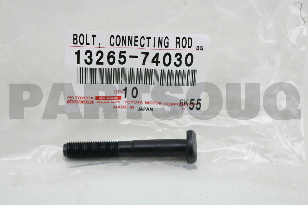 1326574030 Genuine Toyota BOLT, CONNECTING ROD 13265-74030 | eBay