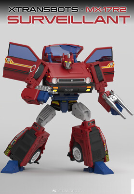 New Transformation Toy X-TRANSBOTS MX-XVII-R2 MX-17R2 Surveillant In Stock