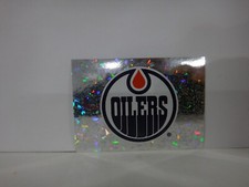 2022-23 Topps NHL Stickers FOIL Team Logo #188 OILERS